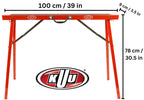 Kuu Tuning Horse For Travel Or At-Home Ski And Snowboard Tuning