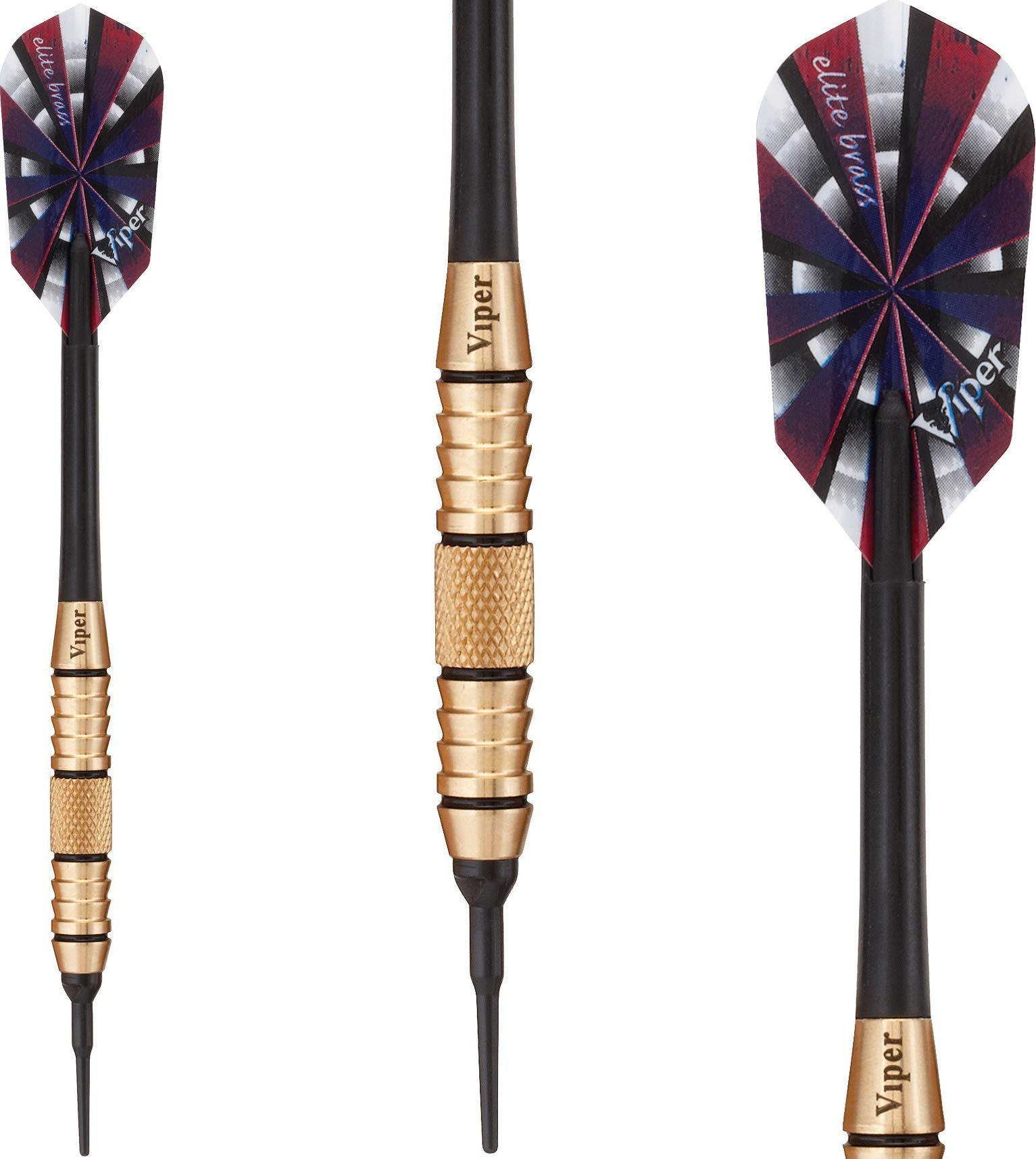Viper Elite Brass Soft Tip Darts 18 Grams