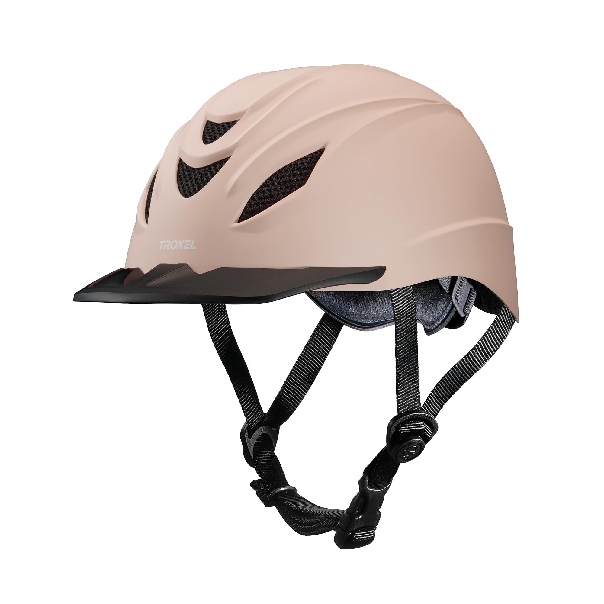 Troxel Intrepid Saddle Horse Riding Helmet, Low-Profile Adjustable Design, Safety Horseback Riding Gear, Small (6-5/8-7), Pink B