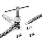 Hotop 8 Pairs Bicycle Missing Link For 6, 7, 8, 9, 10 Speed Chain, Silver, Reusable (6 7 8 Speed)