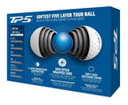TaylorMade Golf 2024 Symbol TP5 Palm Tree GOLFBALLS ONE Dozen