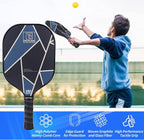Yc Dgycasi Graphite Pickleball Paddles Set Of 2, 2023 Usapa Approved, Carbon Fiber Surface (Chs), Polypropylene Honeycomb Core,
