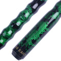 AB Earth 58  Pool Cue/Pool Stick Ergonomic Design Hardwood Canadian Maple 13mm Tip 18-21oz Billiard Cue B1SN, Green 19oz