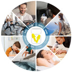 10 Pairs Swimming Earplugs Silicone Noise Cancelling Ear Plugs Reusable Waterproof Earplugs With Case For Swimming And Sleeping,