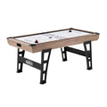 Barrington Billiards Grant 6 Steel Leg Air Hockey Table with Pusher and Puck Set