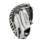 Wilson 2024 A700 Fpcm 33'' Fastpitch Catcher'S Mitt - White/Black, Right Hand Throw