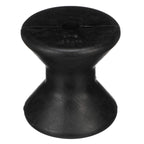 Seachoice Molded Bow Roller, Black, Boat Trailer, 4 in. X 1/2 in.