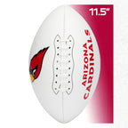 Franklin Sports Nfl Arizona Cardinals Autograph Football - Official Size White Panel Souvenir Football For Autographs + Signatur