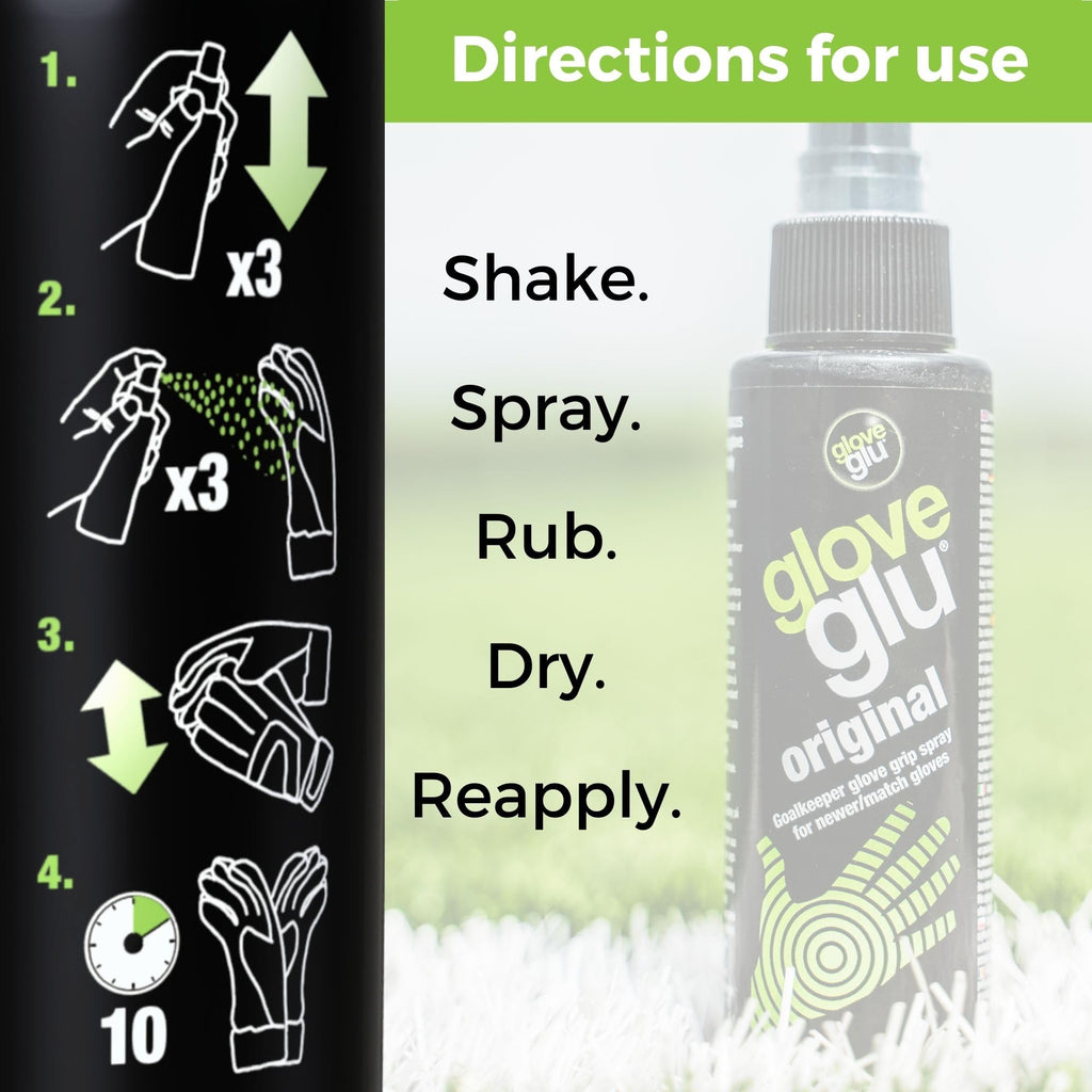 Gloveglu 120Ml Original Goalkeeper Glove Grip Spray For Newmatch Goalkeeper Gloves