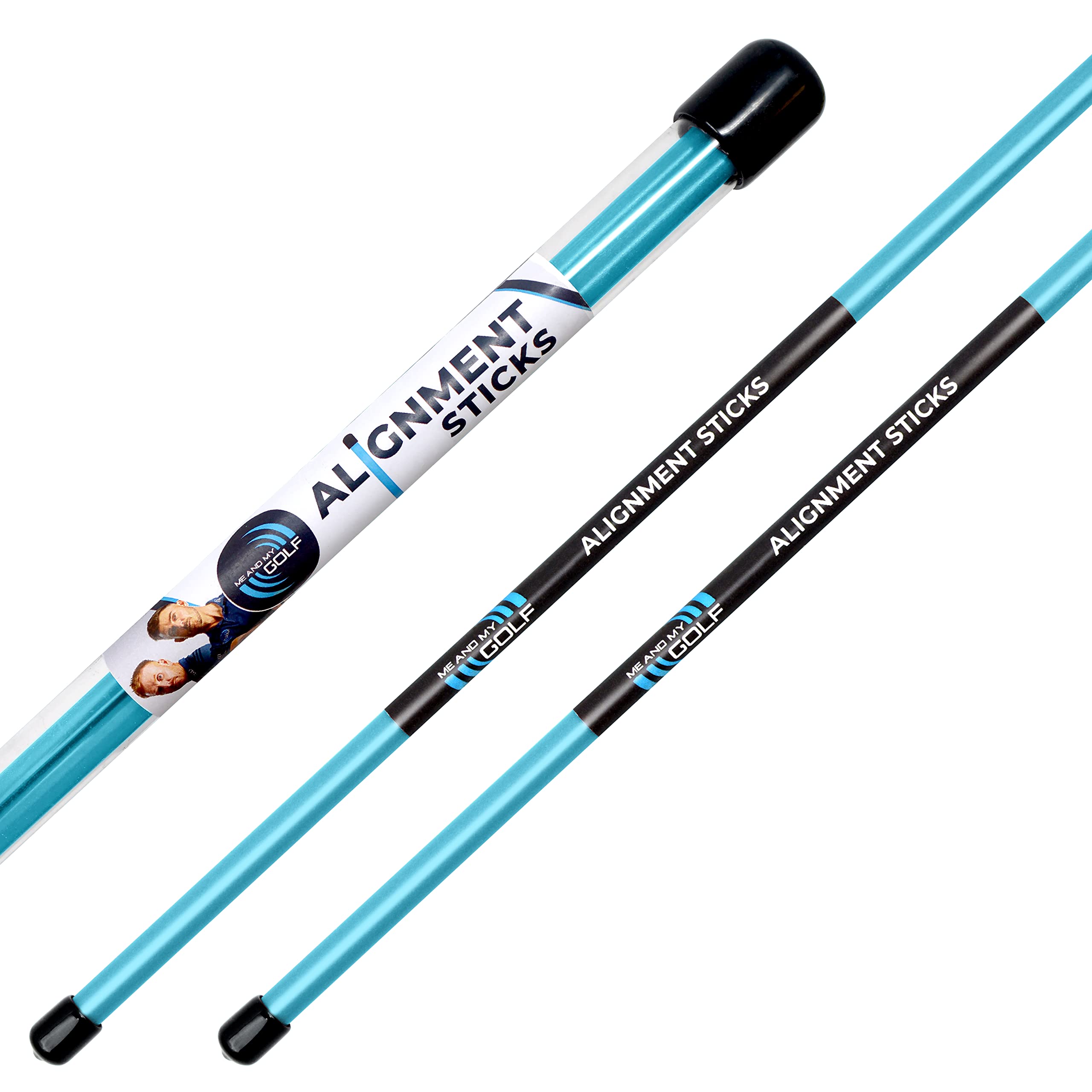 Me And My Golf Alignment Training Sticks - Includes Instructional Training Videos