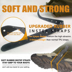 Frelaxy Leg Gaiters 100% Waterproof Hiking Gaiters, Hunting Gaiters With Upgraded Rubber Foot Strap, Adjustable Snow Boot Gaiter