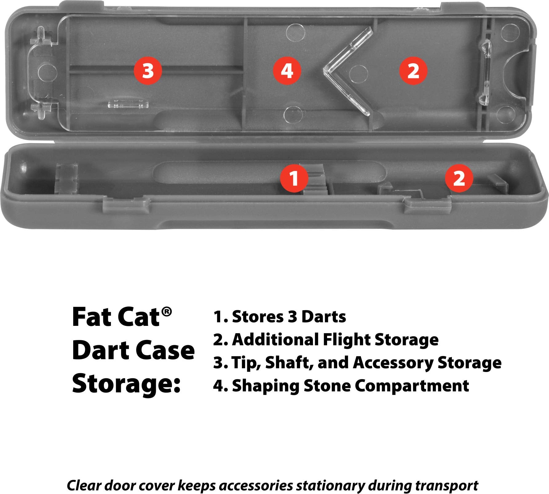 Fat Cat By Gld Products Realtree Apc Pink Camo Steel Tip Darts With Storage/Travel Case, 23 Grams , Black