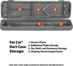 Fat Cat Realtree Hardwoods Hd Camo Soft Tip Darts With Storage/Travel Case, 16 Grams