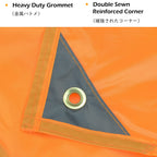 Triwonder Hammock Rain Fly Waterproof Tarp Camping Tent Footprint Groundsheet Cloth Backpacking Tarp Camp Shelter Sunshade Mat F