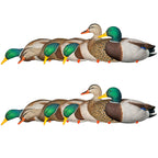 Avian-X Axp Full Body Mallards Decoy With Durable Materials, Wind Activated Motion System, And 6 True To Life Postures, 6 Pack,