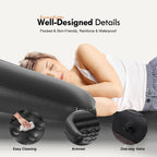 Dimar Garden Inflatable Couch Blow Up Mattress,Outdoor Air Sofa Bed For Camping, Full Size
