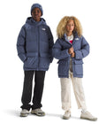 The North Face Teen North Down Fleece-Lined Short Parka | 600 Fill Waterfowl Down, Water Repellent, Insulated Hood, & Pockets, T
