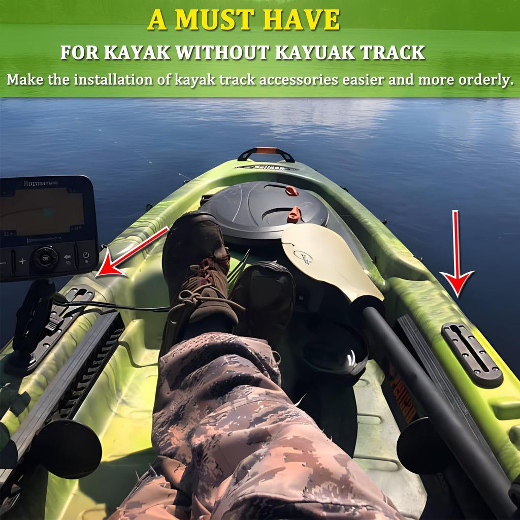 Botepon 7 Kayak Track For Kayak Fishing, Kayak Rail, Kayak Accessories Mount Track, Kayak Gear Track For Fishing Rod Holder, Fis
