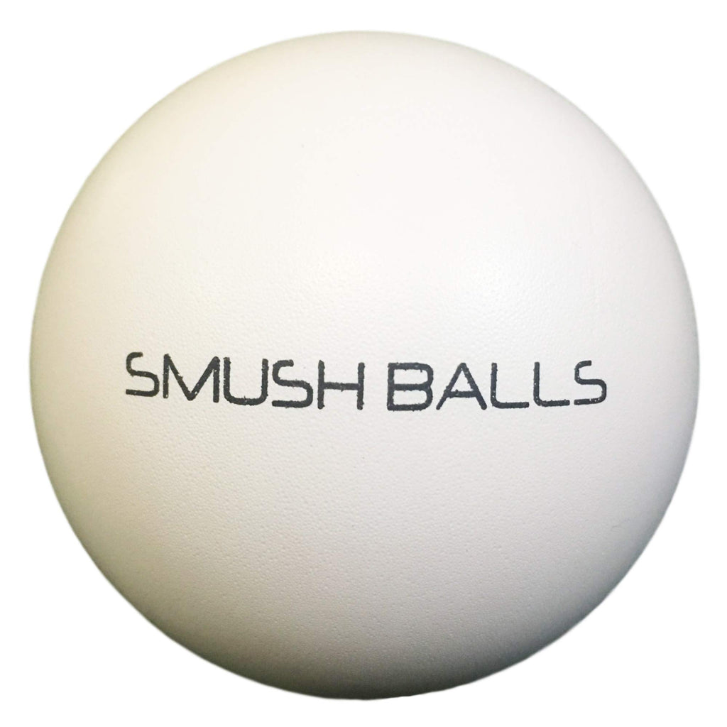 Smushballs - The Ultimate Anywhere Baseball Softball Batting Practice Training Ball - White (36)