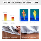 Hotsuit Sauna Jacket Women Sweat Jacket Weight Loss Workout Gym Exercise Sauna Suit Shirts, Rose Red, M