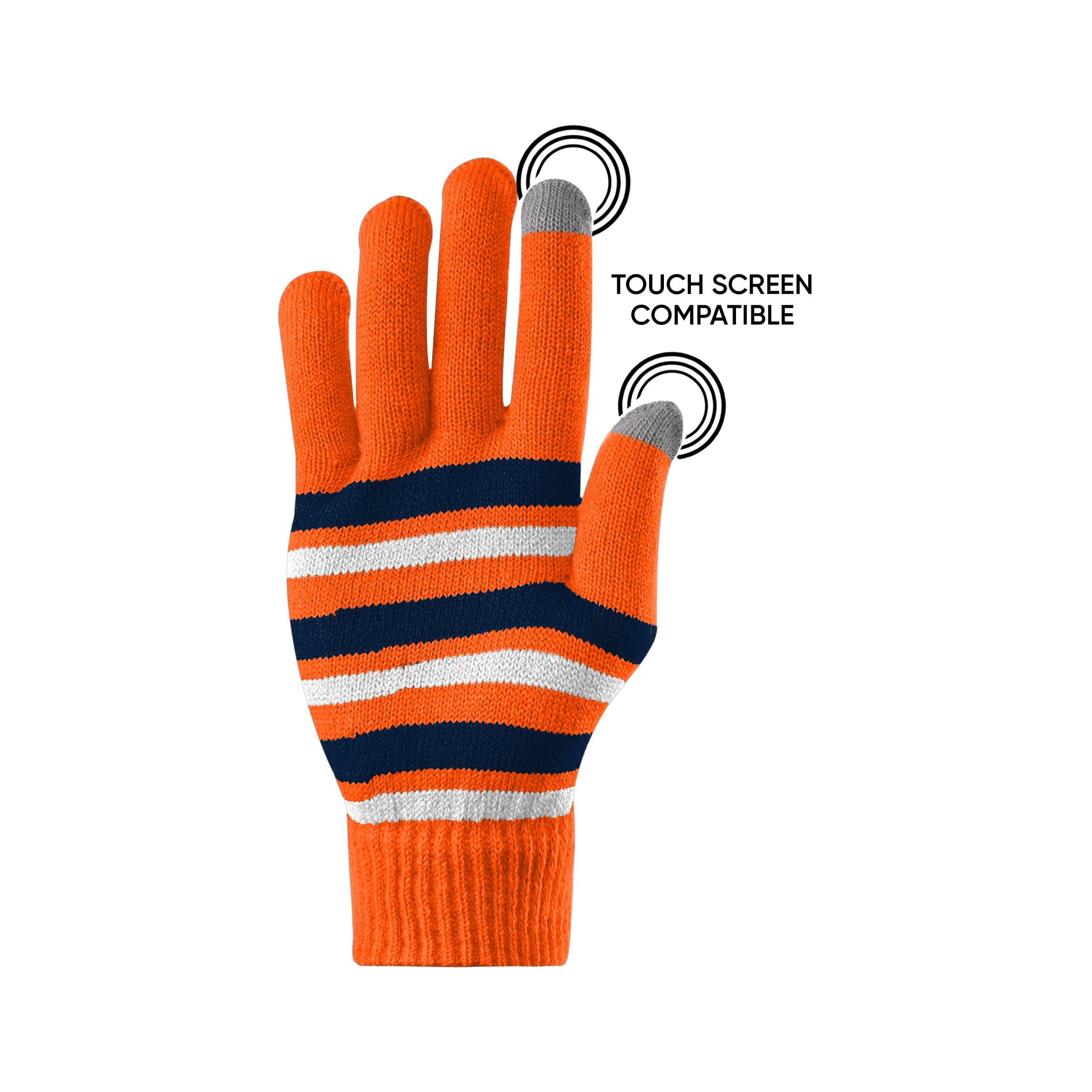 FOCO Denver Broncos NFL Stretch Gloves