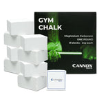 Cannon Sports Gym Chalk Block, 1Lb, Consists Of (8) 2 Oz Blocks, Magnesium Carbonate, Gymnastics, Weightlifting, Rock Climbing