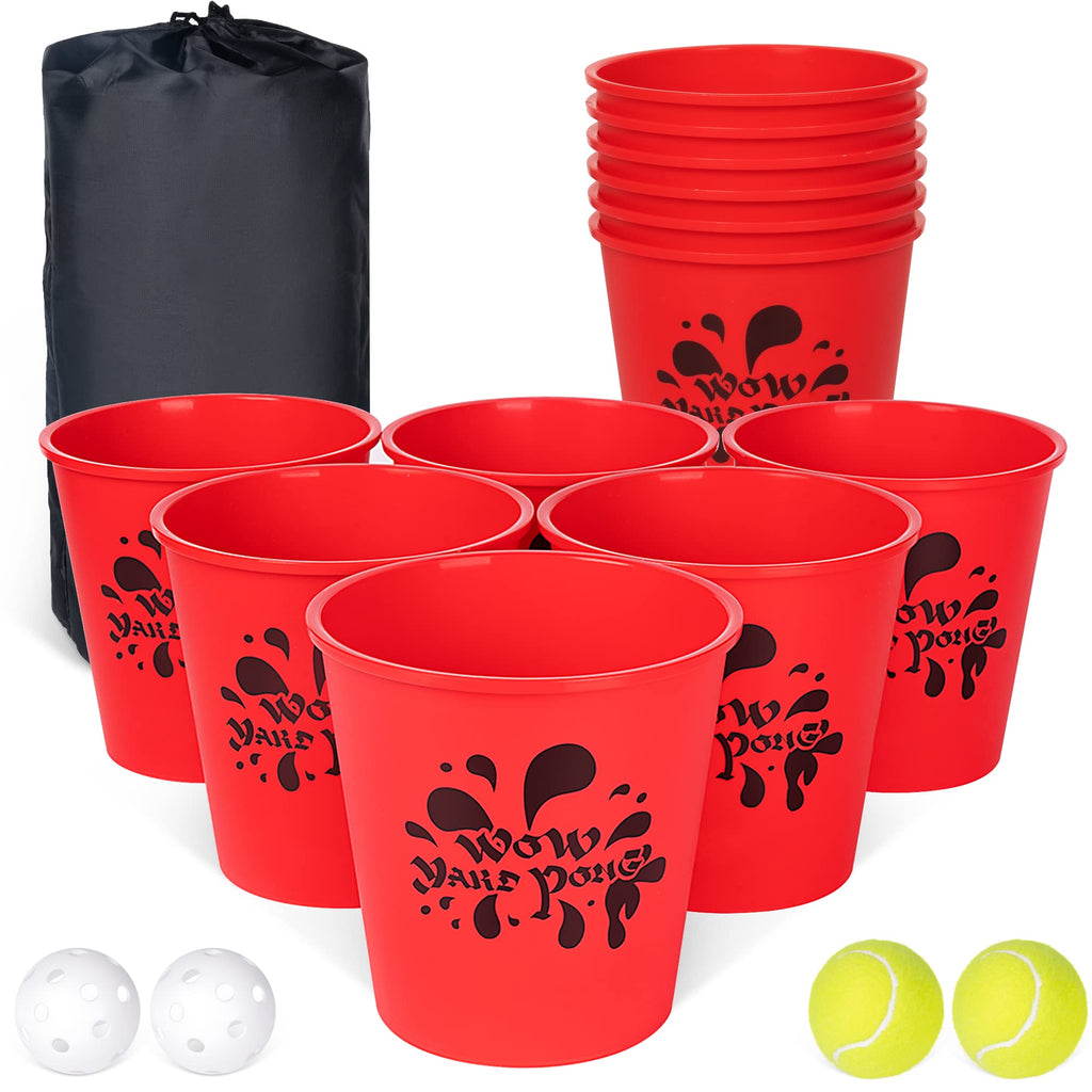 Ropoda Yard Pong - Giant Yard Games Set Outdoor For The Beach, Camping, Lawn And Backyard