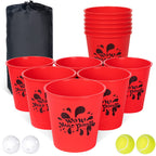 Ropoda Yard Pong - Giant Yard Games Set Outdoor For The Beach, Camping, Lawn And Backyard