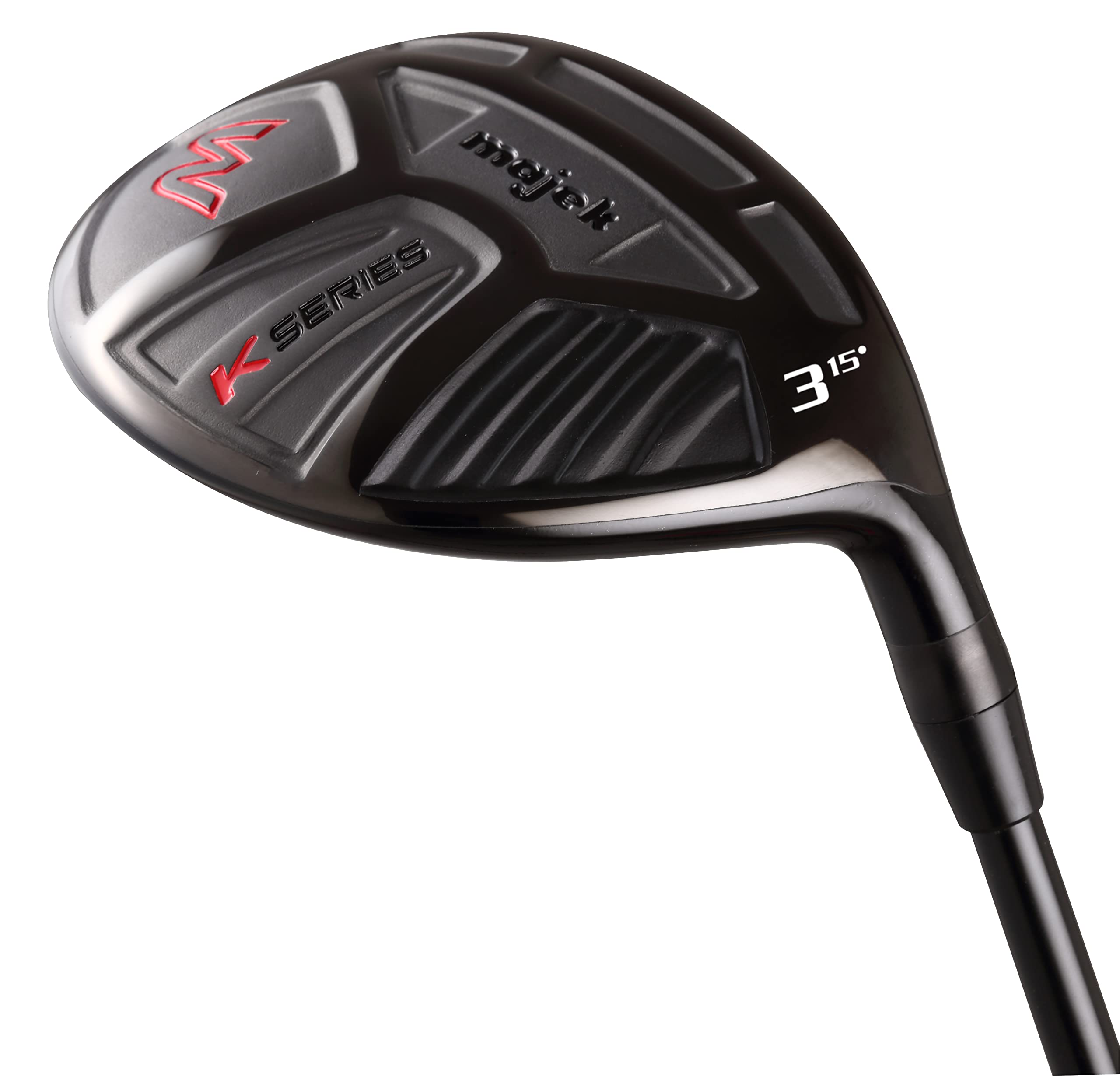Senior Mens Majek K-Series High Launch 460Cc 10.5? Driver And 3 5 Fairway Wood Set Golf Clubs, Right Handed Senior Flex With Men