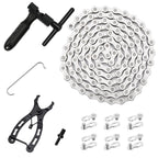 Bike Chain Kit, 10 Speed Multi-Function Bike Mechanic Repair Kit, Chain Breaker And Bike Link Plier With Hook And 6 Pairs Bicycl