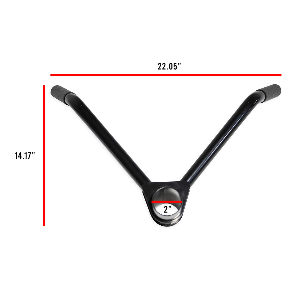Cap Barbell Pro Angled Handle Attachment, Fits 2 Inch Bars