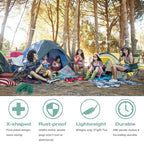 Camping Beach Tent Stake Pegs For Sand,12 Pack Tarp Stakes 9 Inch Canopy Stakes With Pouch, Plastic Light Ground Stakes For Camp