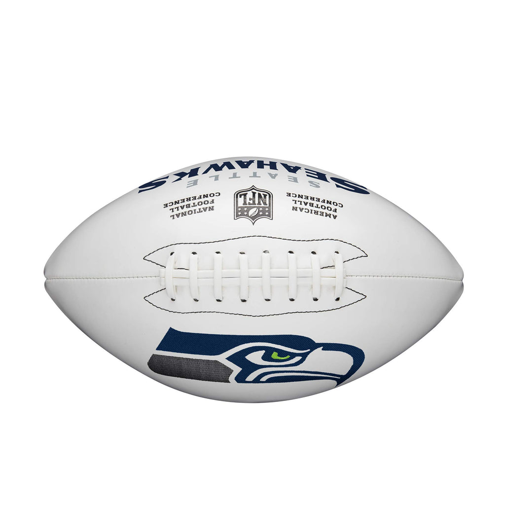 Wilson Nfl Live Signature Autograph Football - Official Size, Seattle Seahawks