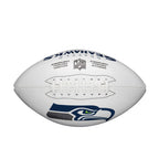 Wilson Nfl Live Signature Autograph Football - Official Size, Seattle Seahawks