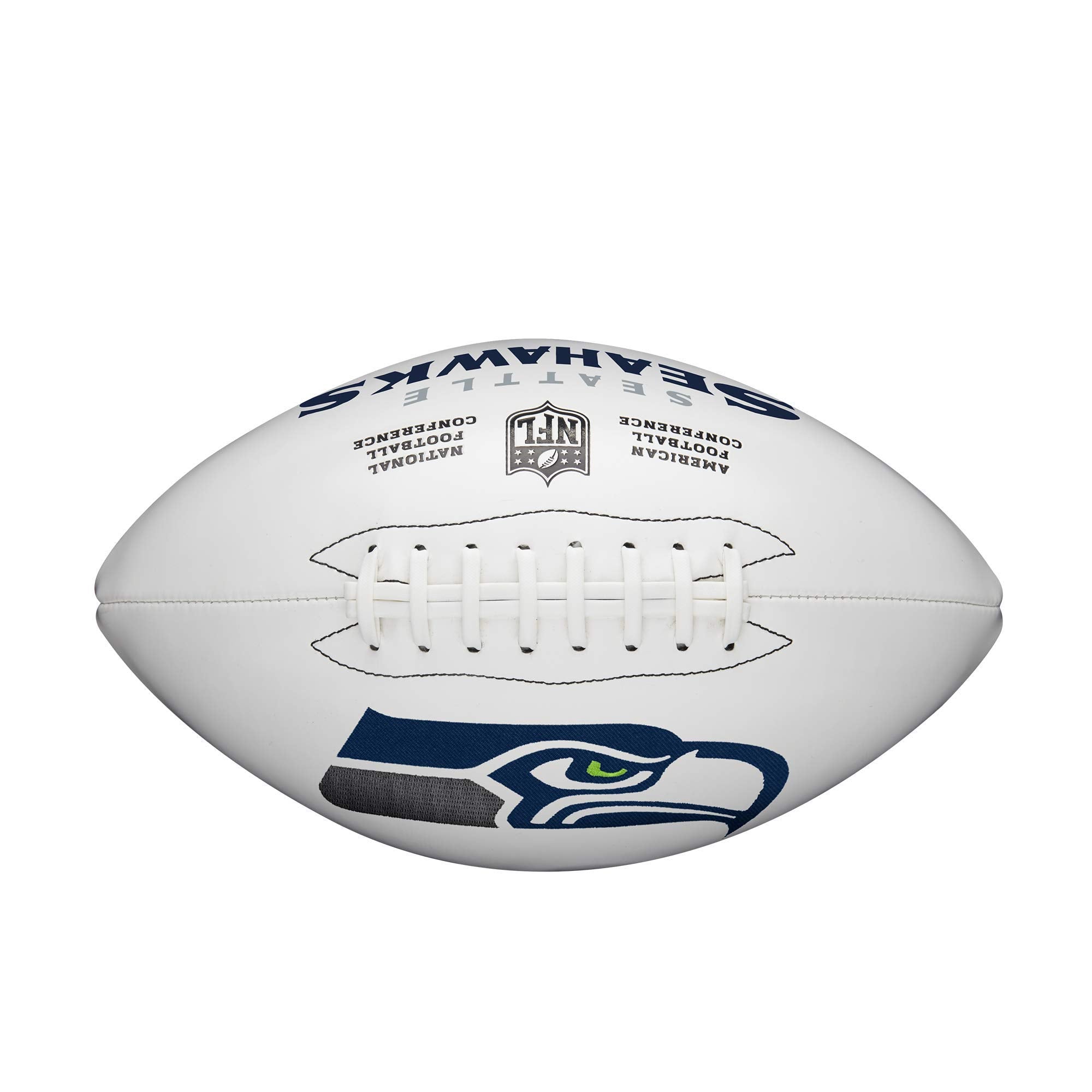 Wilson Nfl Live Signature Autograph Football - Official Size, Seattle Seahawks