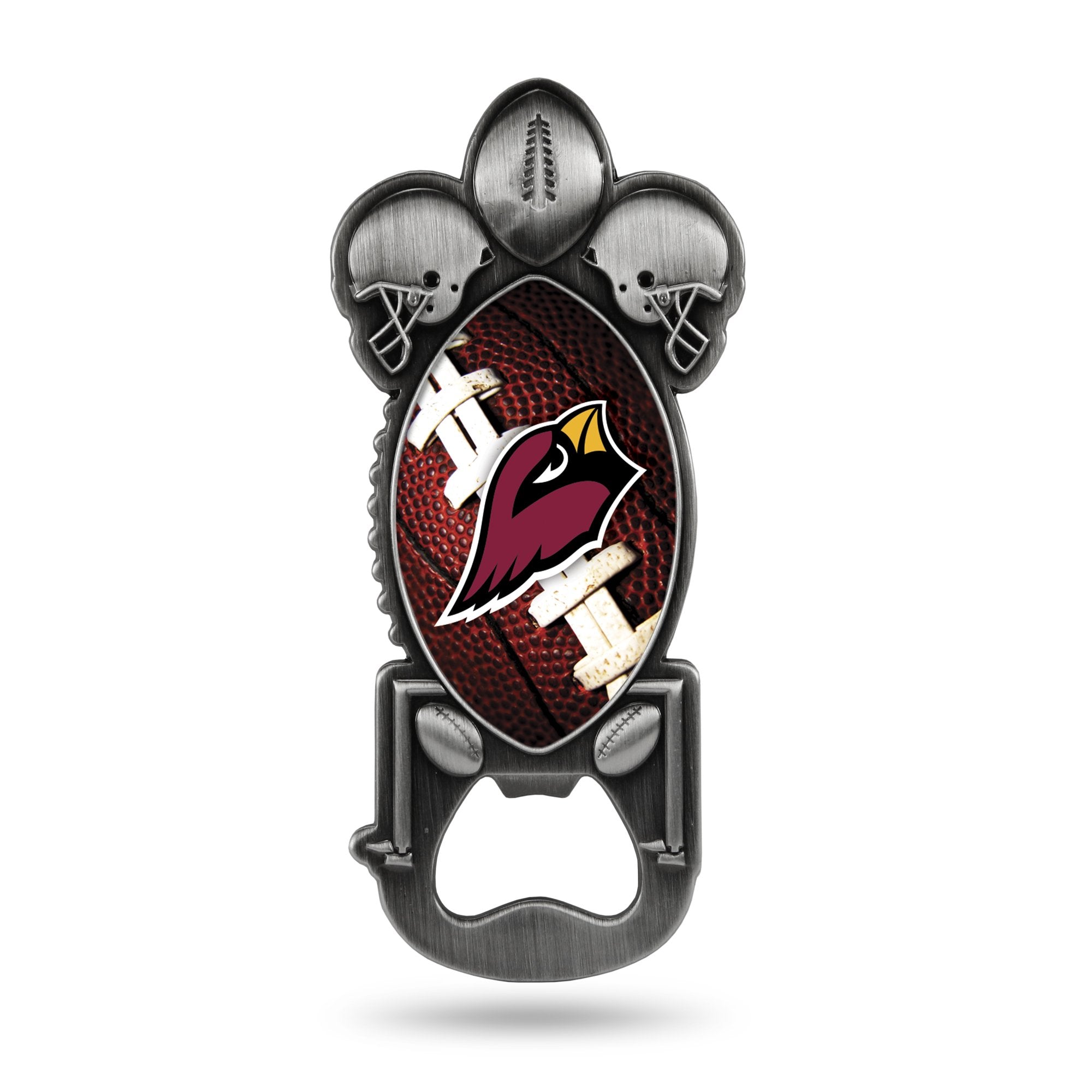 Rico Industries Nfl Magnetic Metal Bottle Opener Party Starter, Arizona Cardinals