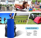 Aupet Water Bottle Sling Carrier,Insulated Water Bottle Holder Bag Case Pouch For Boys Girls 500Ml Adjustable Shoulder Strap, Gr