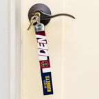 Rico Industries Nba Basketball Denver Nuggets Wrist Lanyard Key Chain, Cute Wristlet Strap Keychain Holder For Women Men Car Key