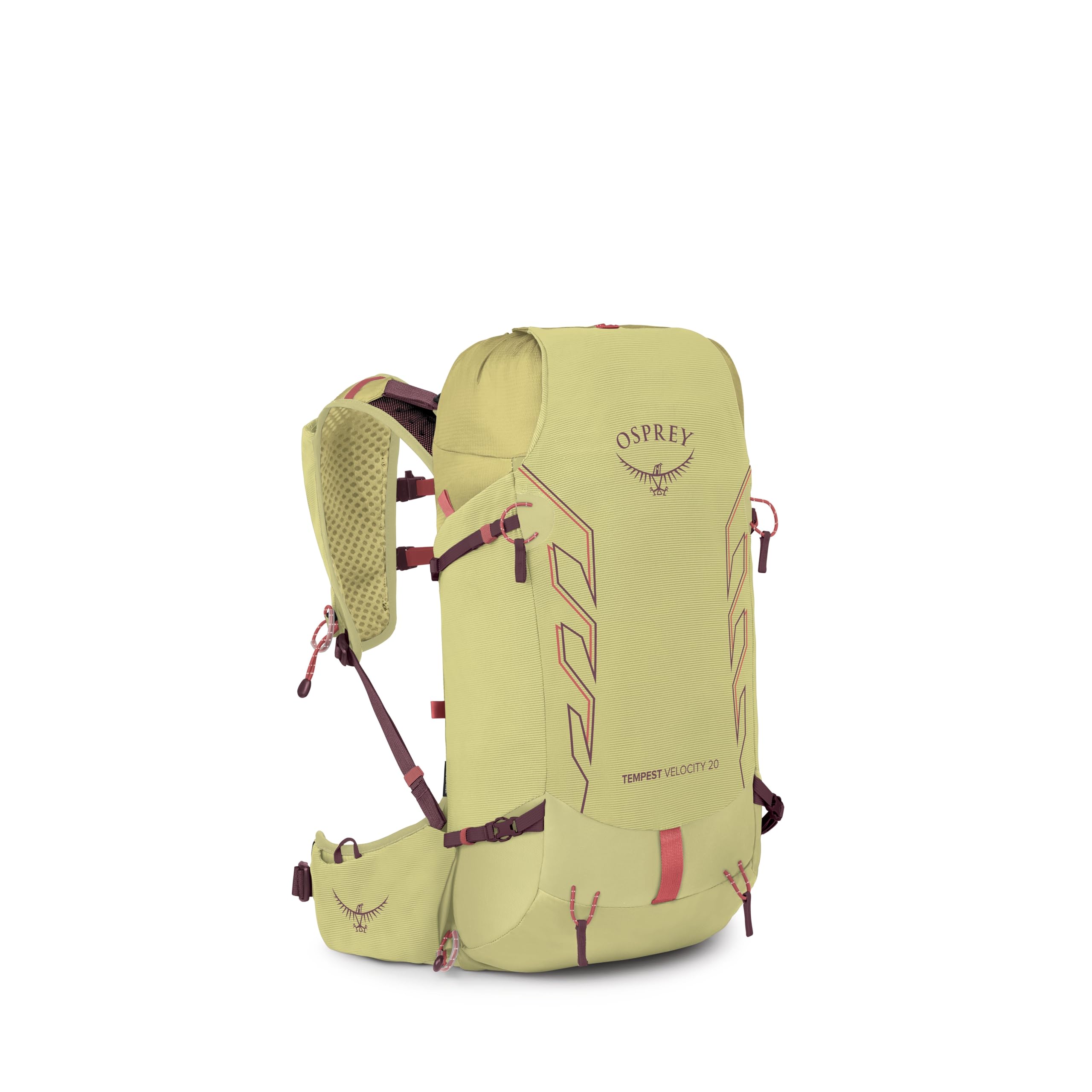 Osprey Tempest Velocity 20L Womens Hiking Backpack - Running, Biking, Multi-Sport Pack, Wander Yellow, Medium/Large