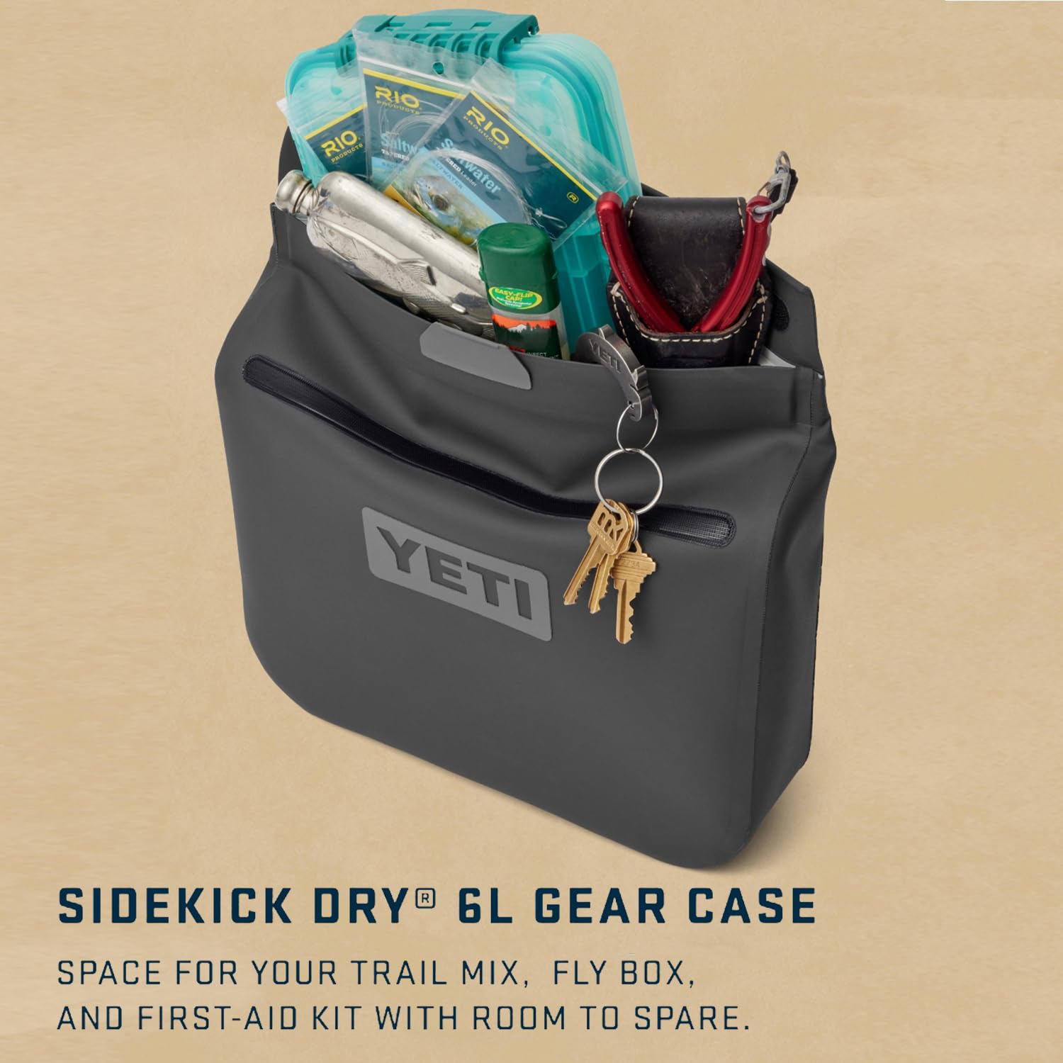 YETI Sidekick Dry 6L Gear Case, Big Sky Blue