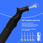 Sportbit Ball Pump With 5 Needles - Push & Pull Inflating System - Great For All Sports Balls - Volleyball Pump, Basketball Infl