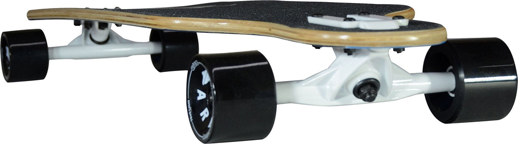 Atom Longboards Atom Drop Through Longboard - 40'' , Blue Geo