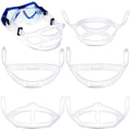 Yexiya 6 Pcs Silicone Dive Mask Strap 3 Styles Snorkeling Silicone Strap Swim Snorkel Mask Strap Head Band for Diving Swimming G