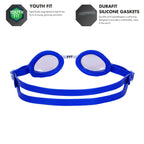 Tyr Qualifier Youth Goggle (Clear/Blue)