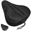 Zacro Bike Seat Cushion - Padded Gel Bike Seat Cover For Men & Women Comfort, Extra Soft Bicycle Saddle Fit With Peloton, Spin S