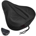 Zacro Bike Seat Cushion - Padded Gel Bike Seat Cover For Men & Women Comfort, Extra Soft Bicycle Saddle Fit With Peloton, Spin S