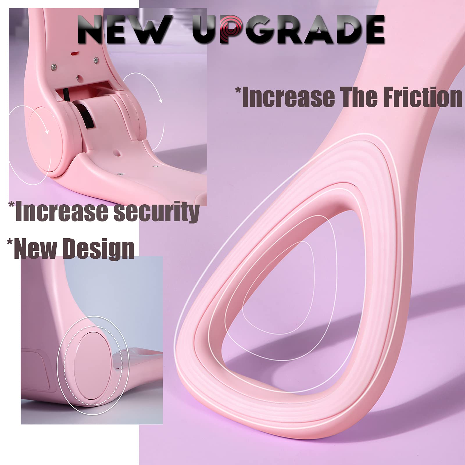 Thigh Master Workout Equipment,Upgrade Version] Thigh Slimmer,Arm Inner Thigh Toner,Trimmer Thin Body,Thigh Exercise Equipment,B