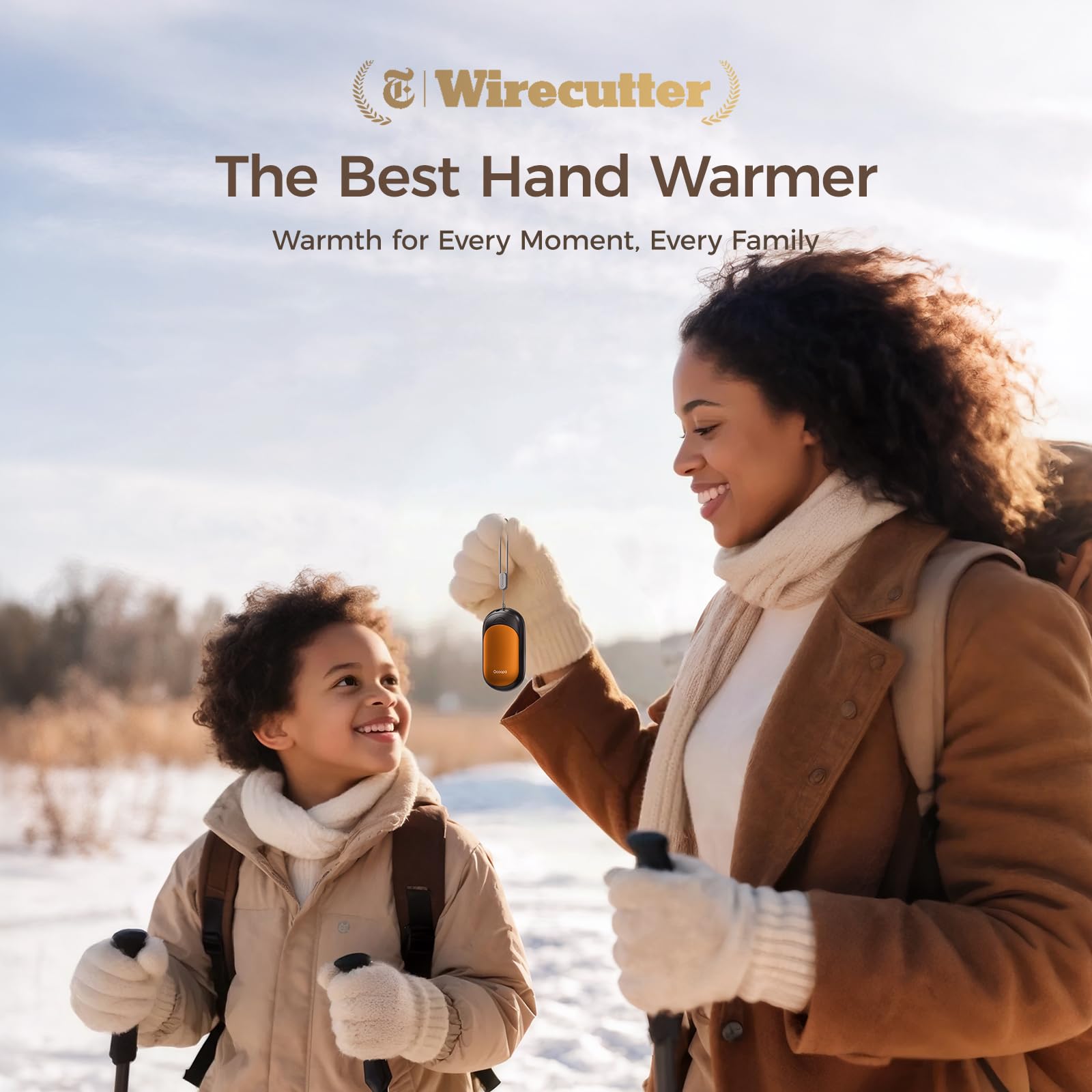 Ocoopa ???????? ???????????????? Rechargeable Hand Warmers, Electric ????????????-?????????? Handwarmers, Ul Certified, 3 Heat S