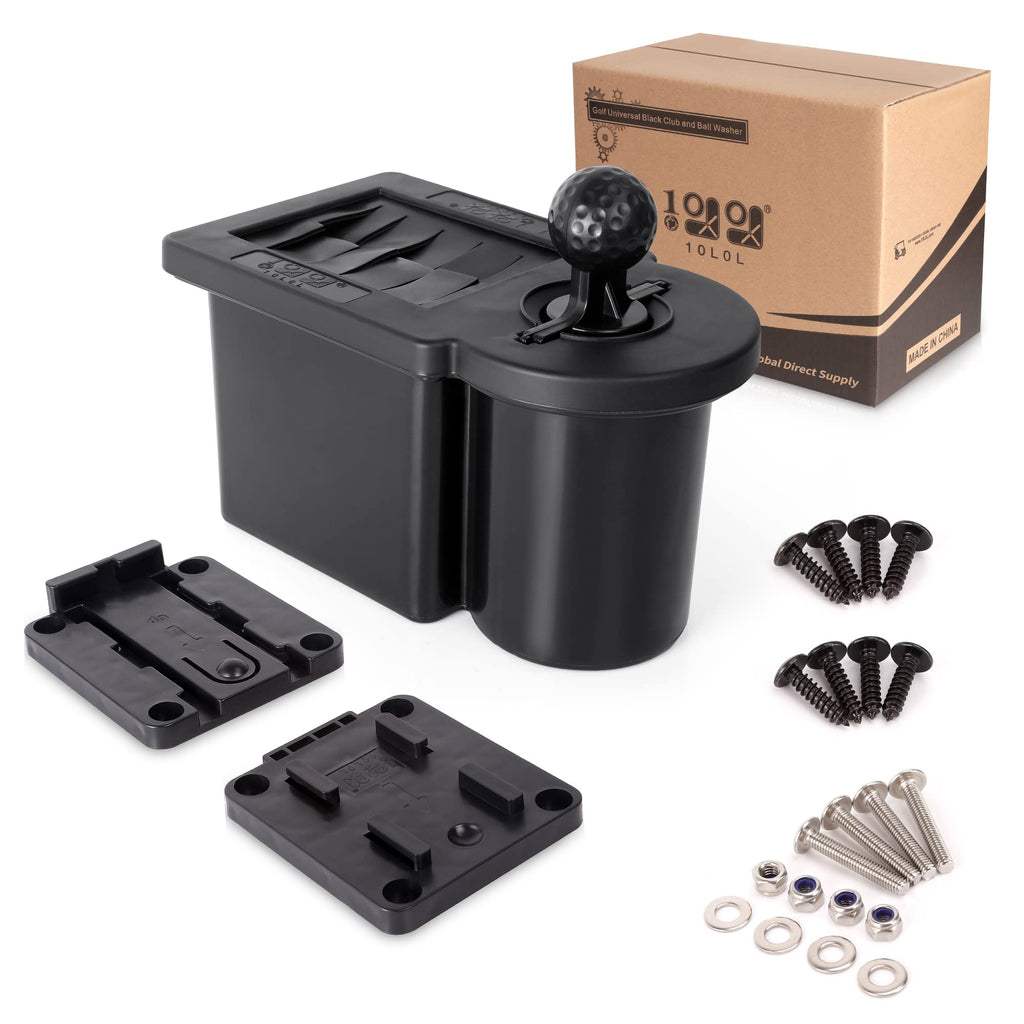 10L0L Golf Cart Ball Washer And Club Head Cleaner Kit Detachable Golf Club Head And Ball Washer Golf Cleaner For Ezgo Club Car Y