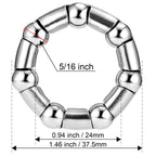 Jaceyon Bike-Ball-Bearing, Bicycle-Crank-Bearings, 5/16'' X 7-Balls-Bike-Crank -Bearing, 4 Pcs Replacement Mtb Part For Bike Cra